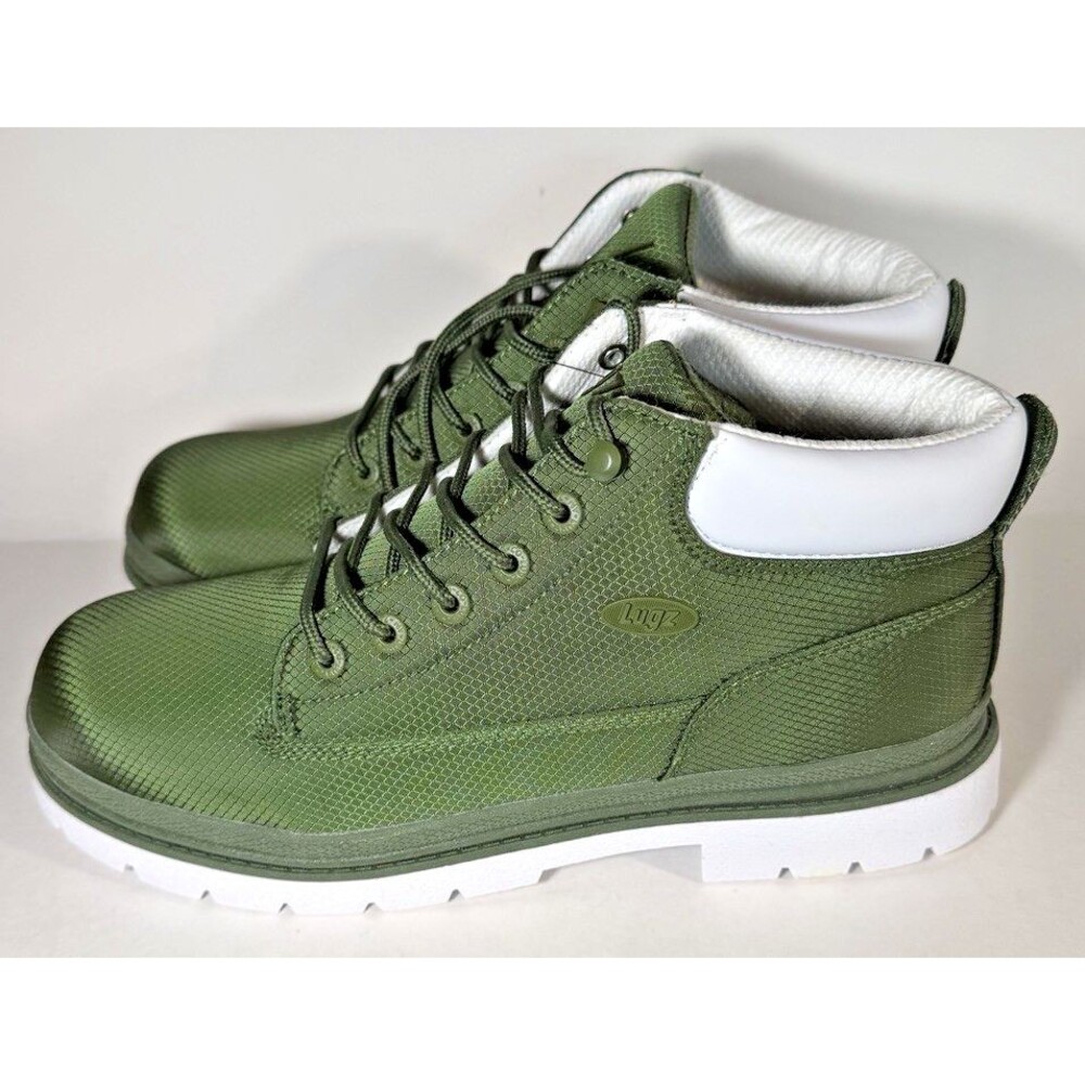 LUGZ - Brawn Boot - Olive/White - Ripstop Textile Durable  - M 12, Width D - NEW